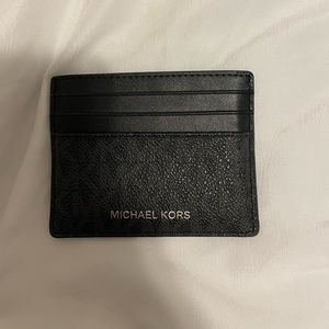 Michael Kors Men's Greyson Logo Tall Card Case Wallet